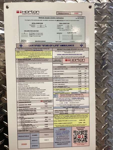 Photo of New Delivery Plainfield Fire Department