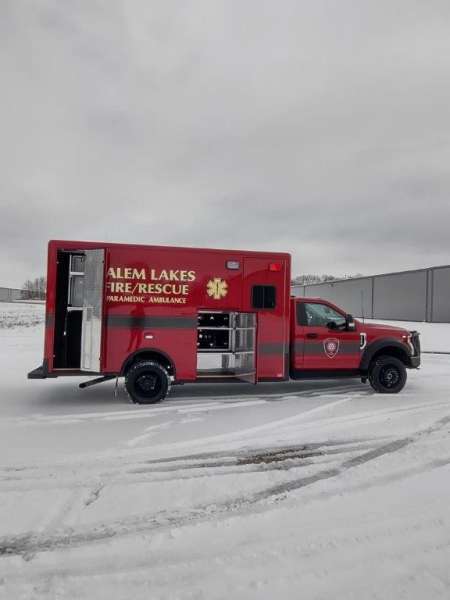 Photo of passenger side storage