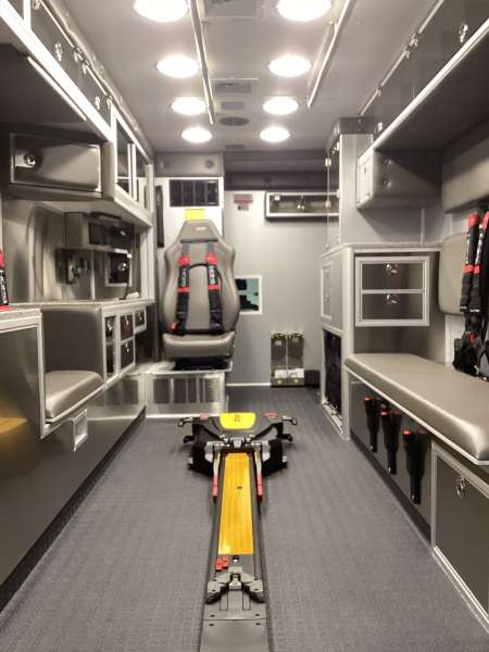 Photo of Westmont Fire Department interior shot of a new delivery