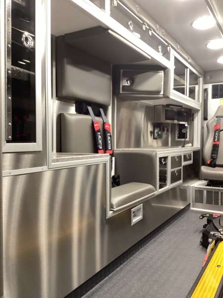 Photo of Westmont Fire Department interior shot of a new delivery