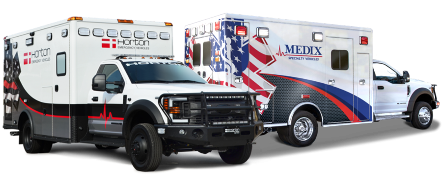 Horton and Medix Ambulances