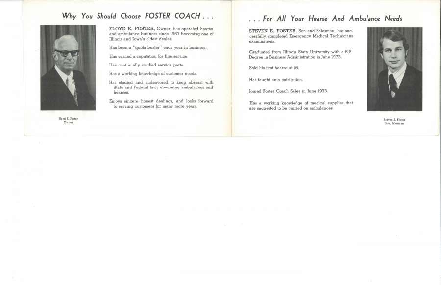 Photo of foster coach history