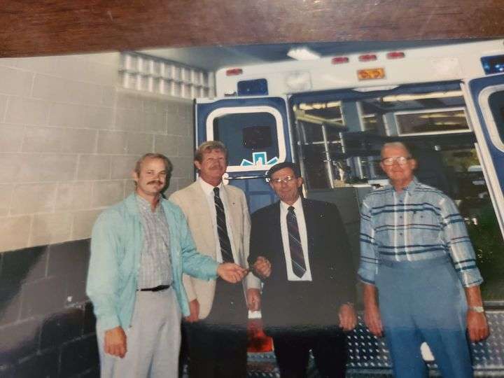 Photo of ambulance ad history